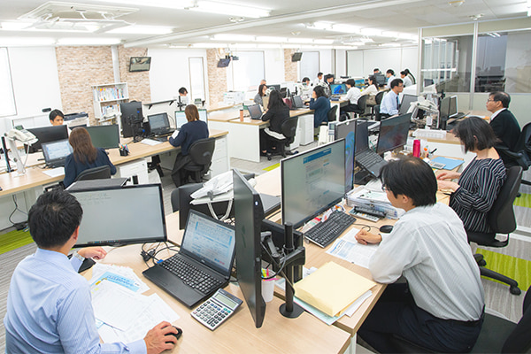 和歌山事務所内装